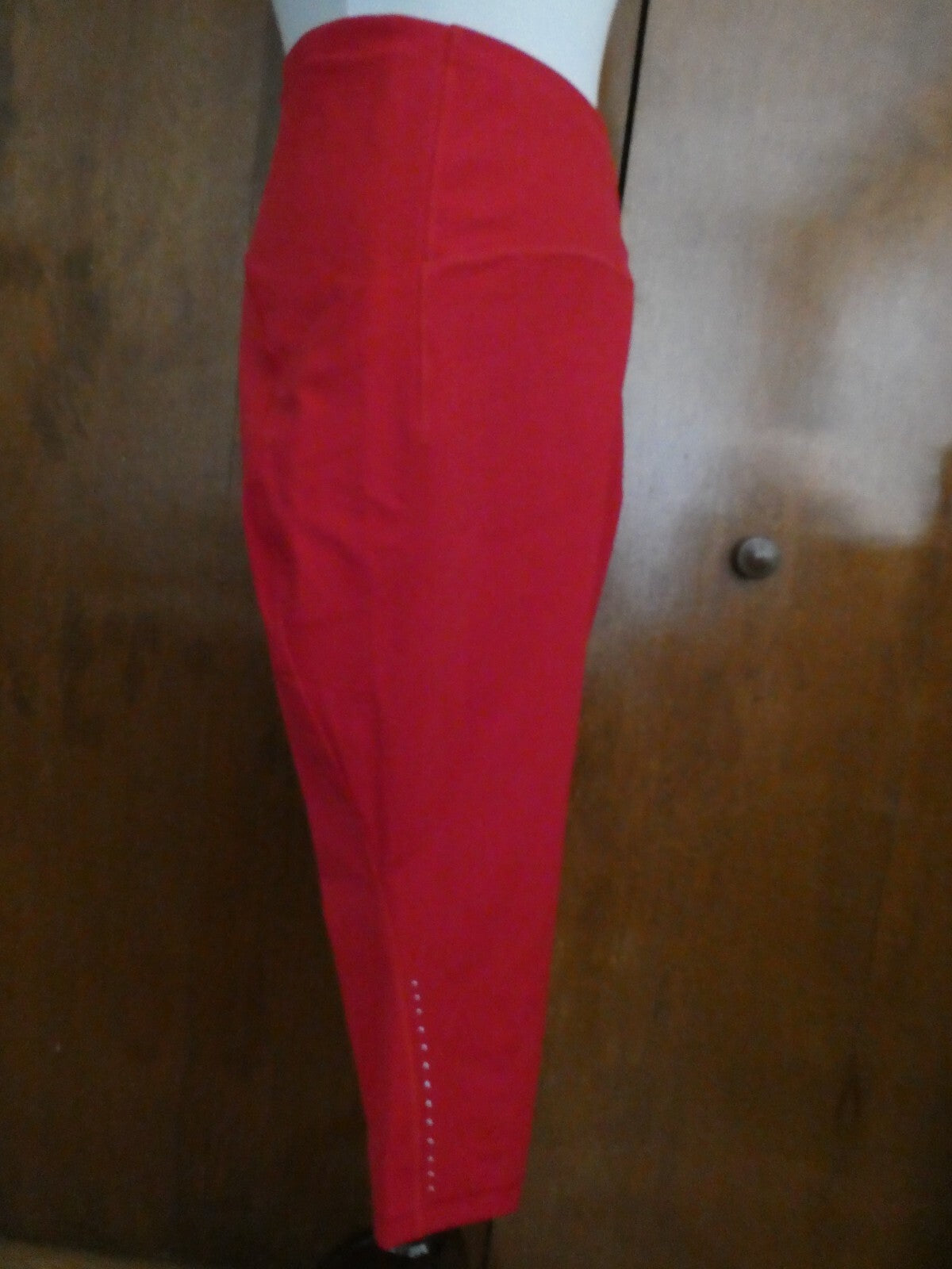 Lululemon Women's Red Swift Speed HR Crop 21” Run Leggings Size 20