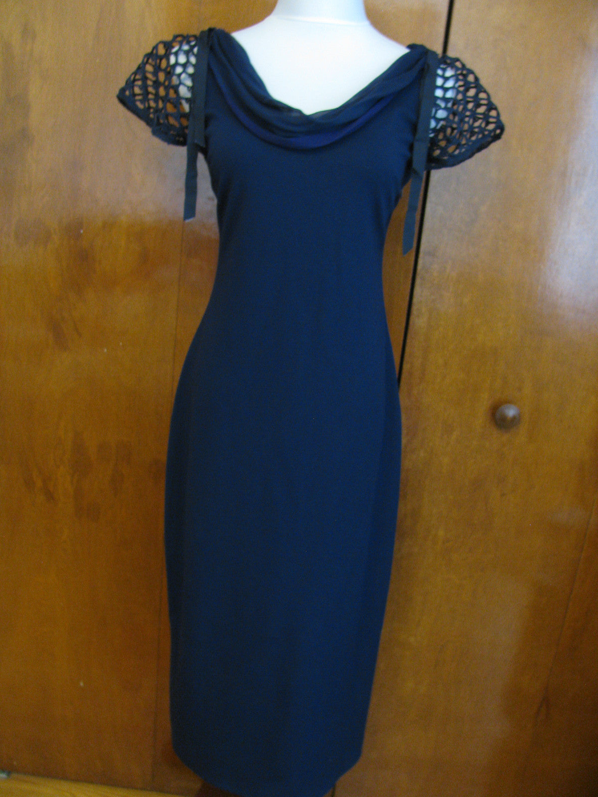 Elie Tahari Sheena Women’s Navy Evening Dress New