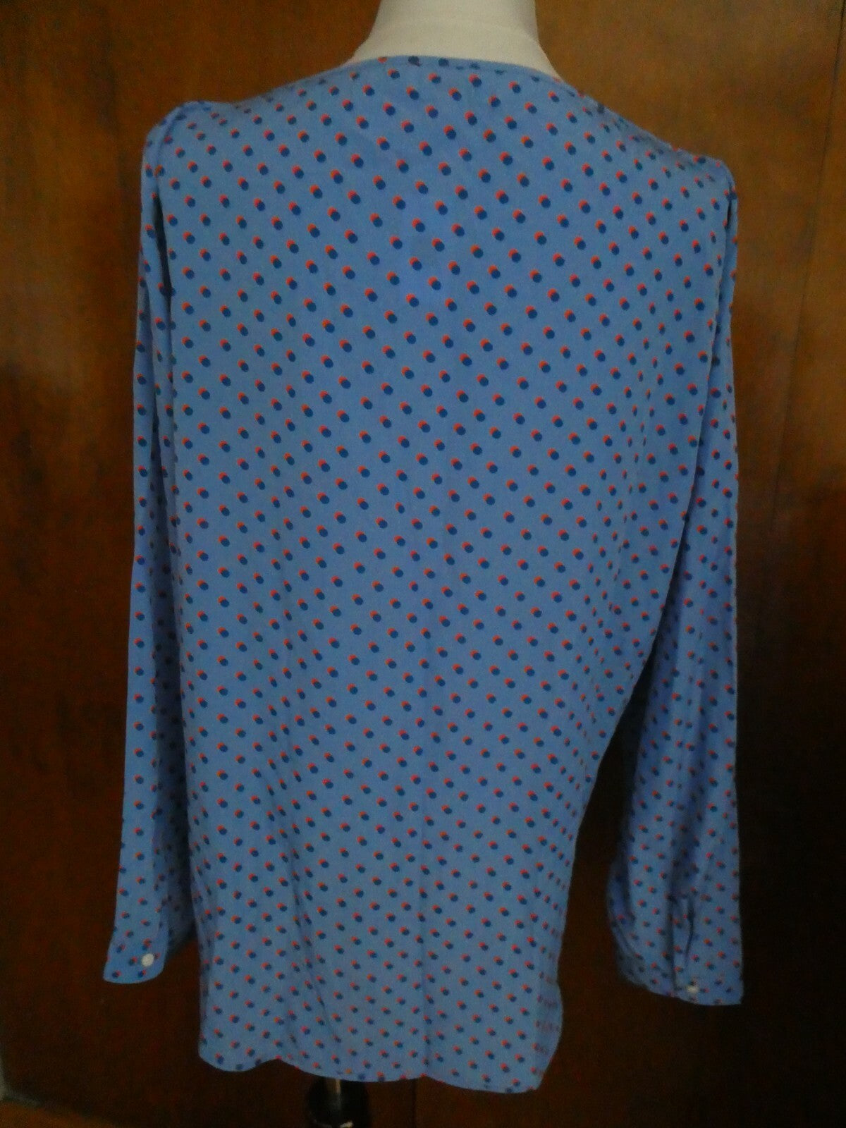 Gap women's stylish blue multicolor tunic top size XL