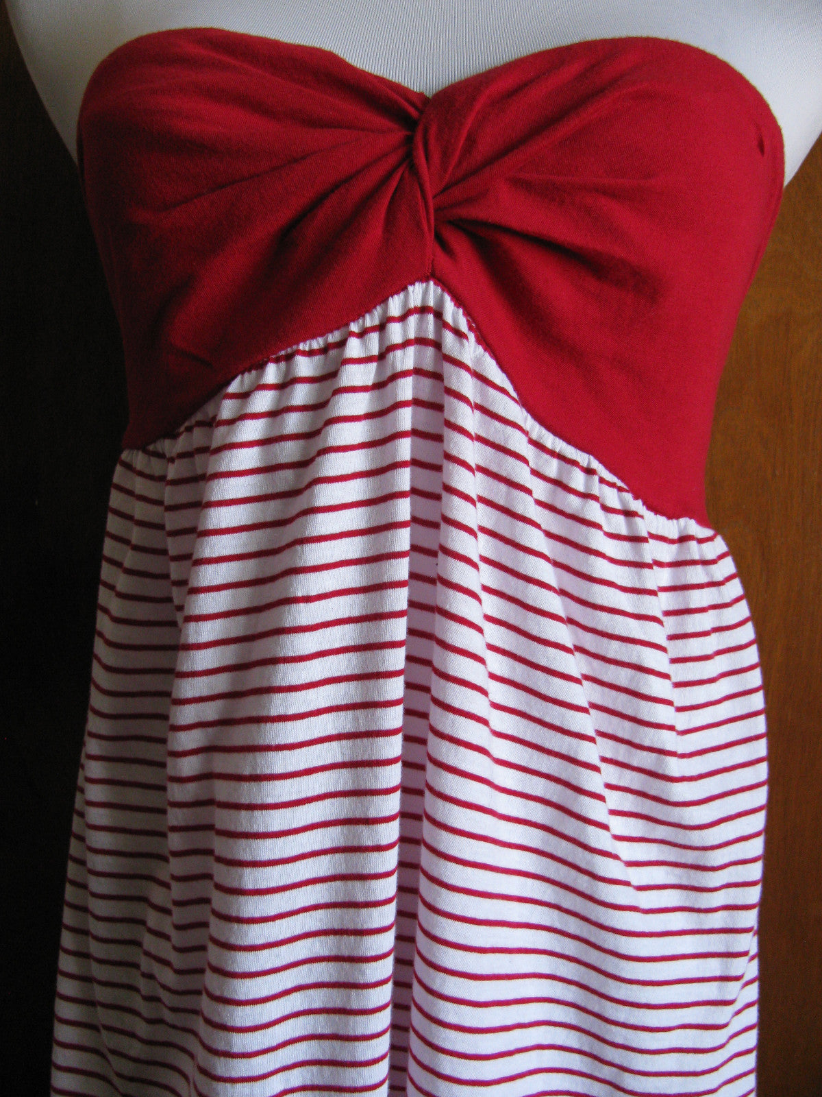 Denim & Supply Ralph Lauren women’s white red twist mini dress New