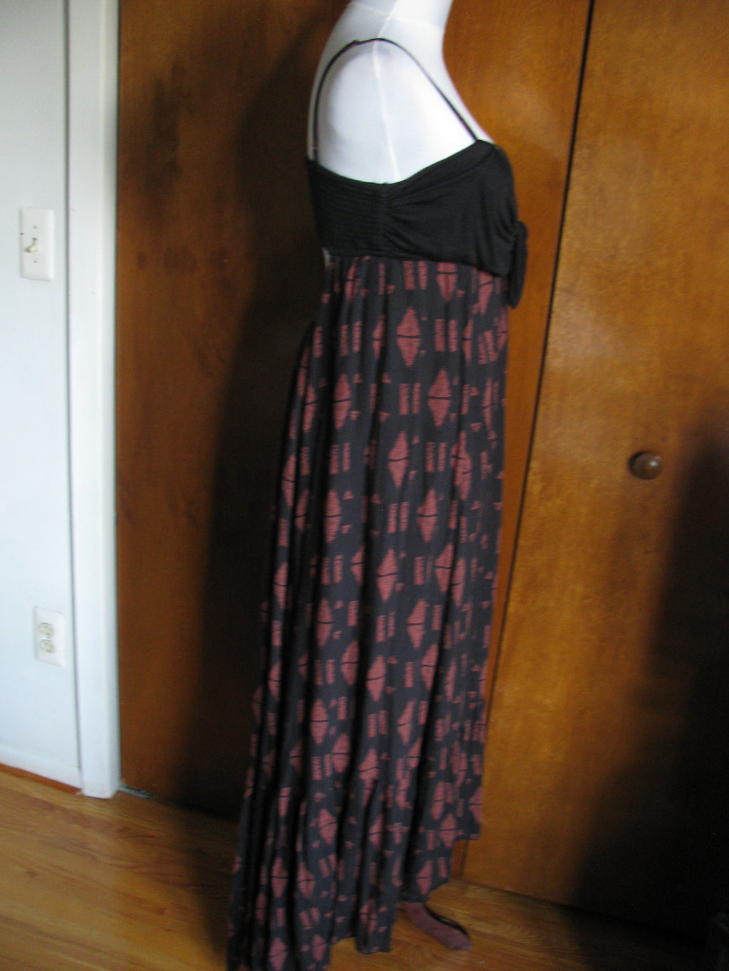 Free People women’s black combo maxi dress Sz. XS, S, M, L