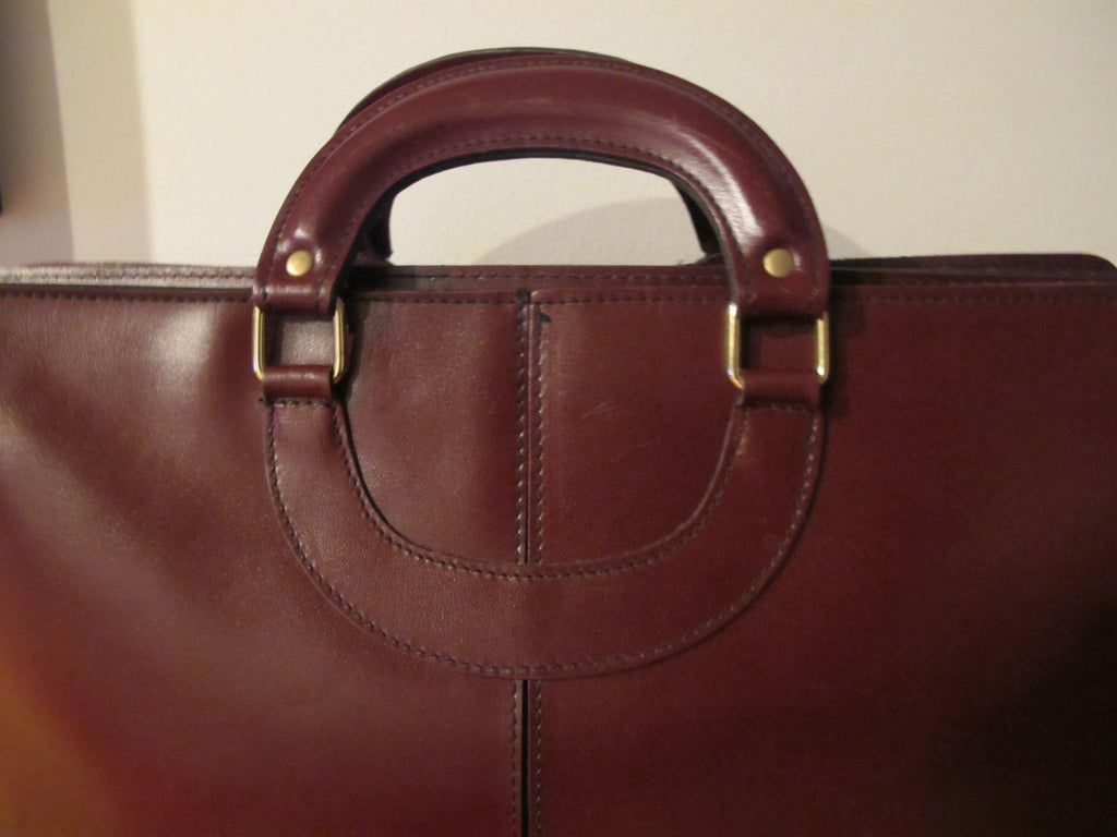 Tresor Fashion Leather Goods Briefcase Handbag New York