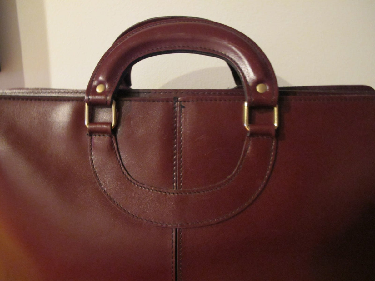 Tresor Fashion Leather Goods Briefcase Handbag New York