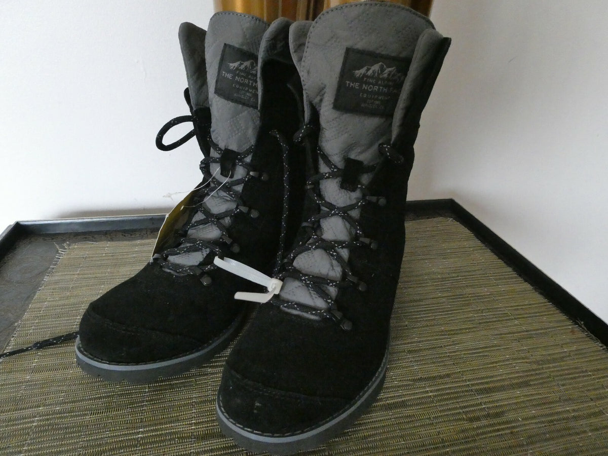 The North Face suede leather uppers low height women’s black/gray New boots sz 7