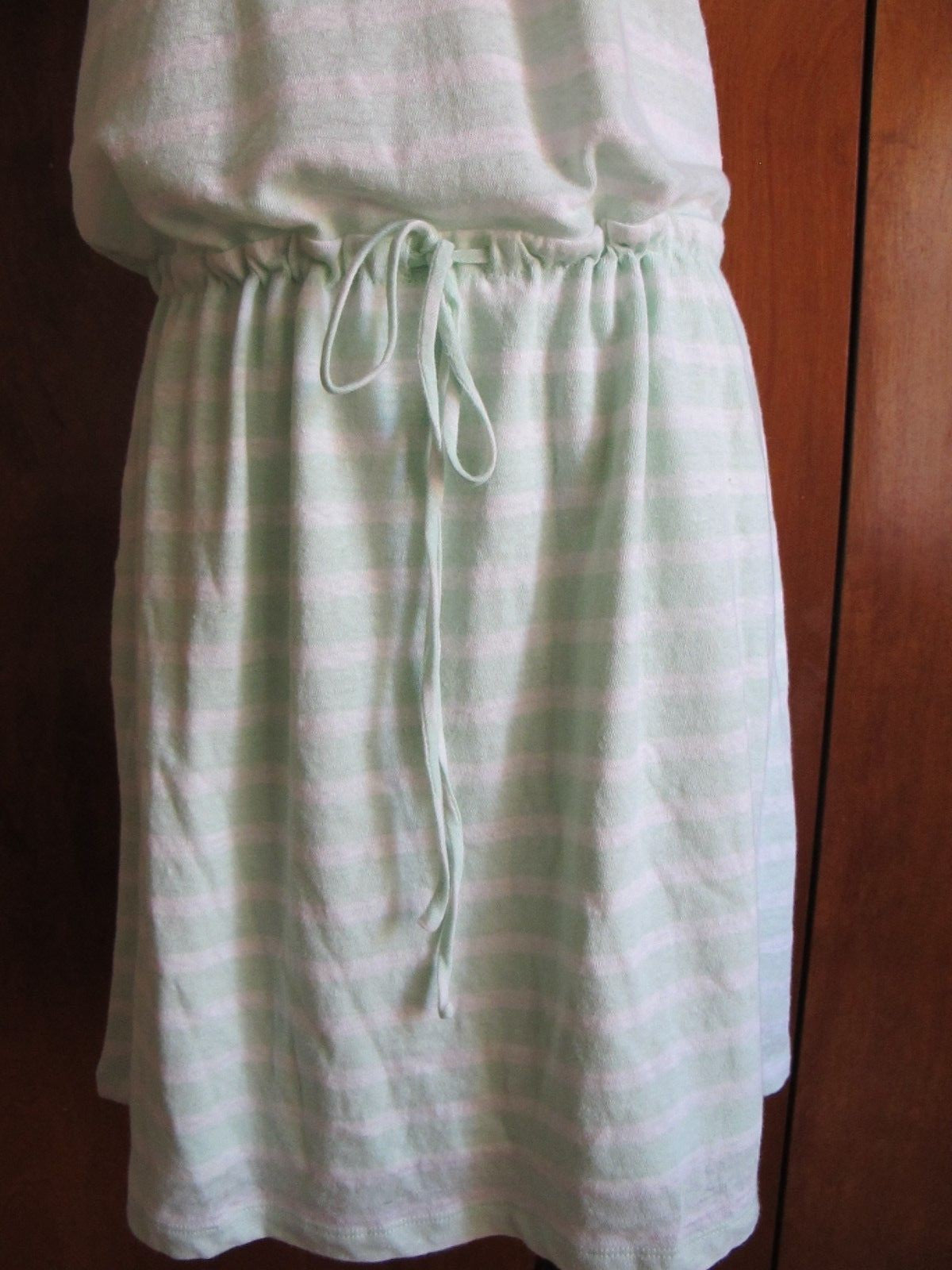 Gap women's stripped cotton linen dress size Medium 