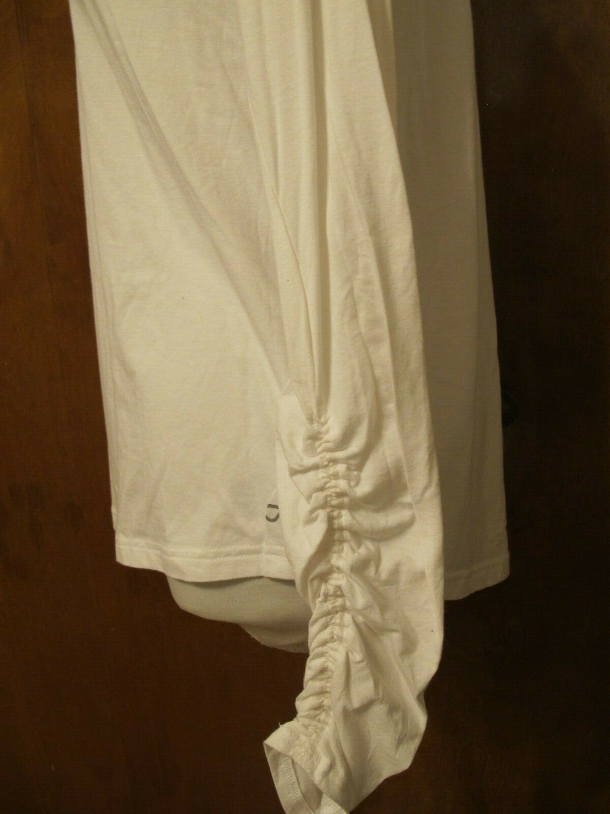 GapFit women's white tunic very soft cotton top size Large 