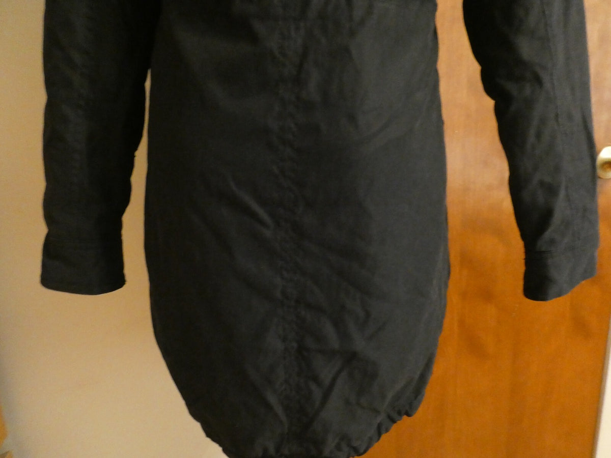 Abercrombie & Fitch Women's Long Faux Fur Winter Hooded Coat Jacket XSmall