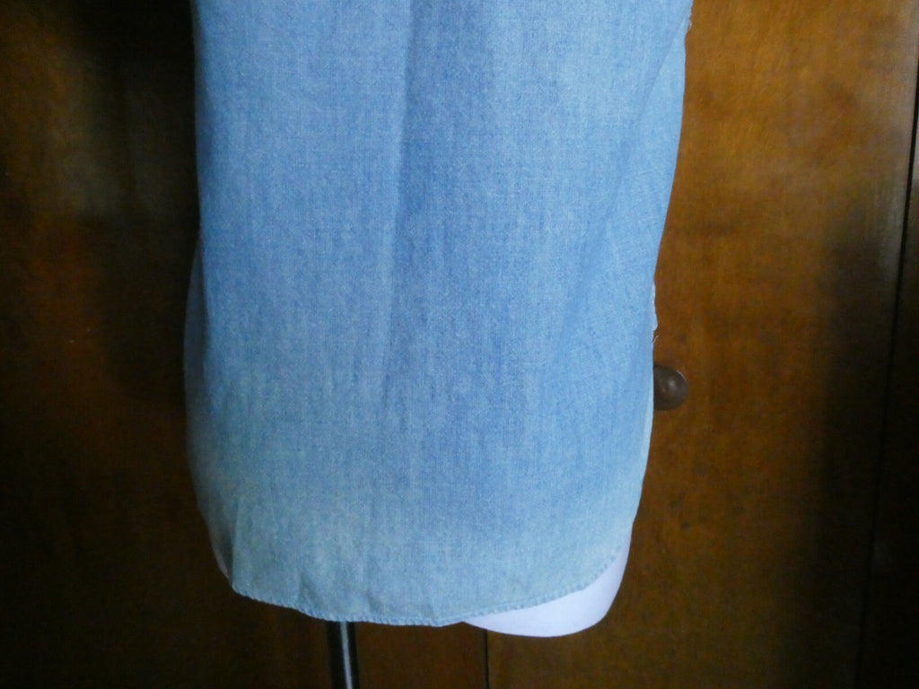 POLO Ralph Lauren Women’s Blue Button-Down Shirt Size 2