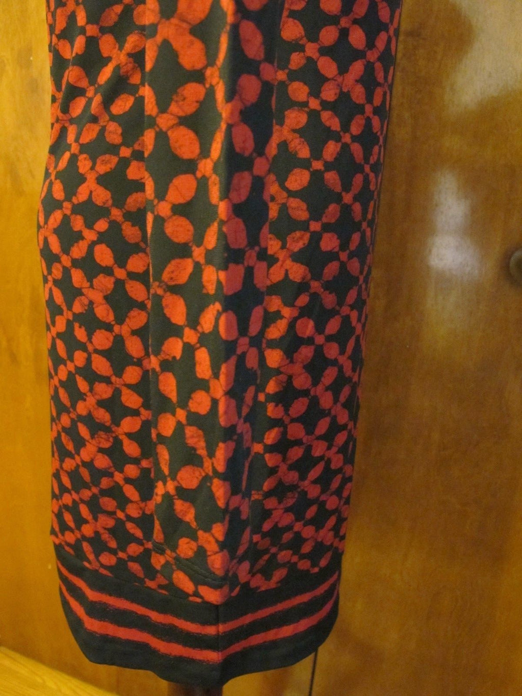 Michael Kors women’s printed red blaze boat neck jersey shift dress Xmall NWT