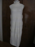 Anthropologie women’s off white dress Large NWT