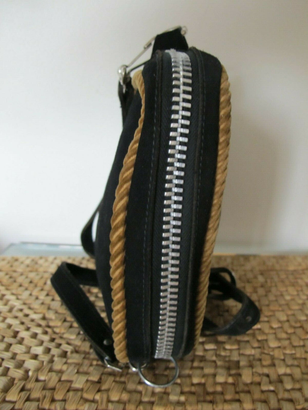 Vintage Women’s Leather Suede Shoulder Bag Bought In Italy