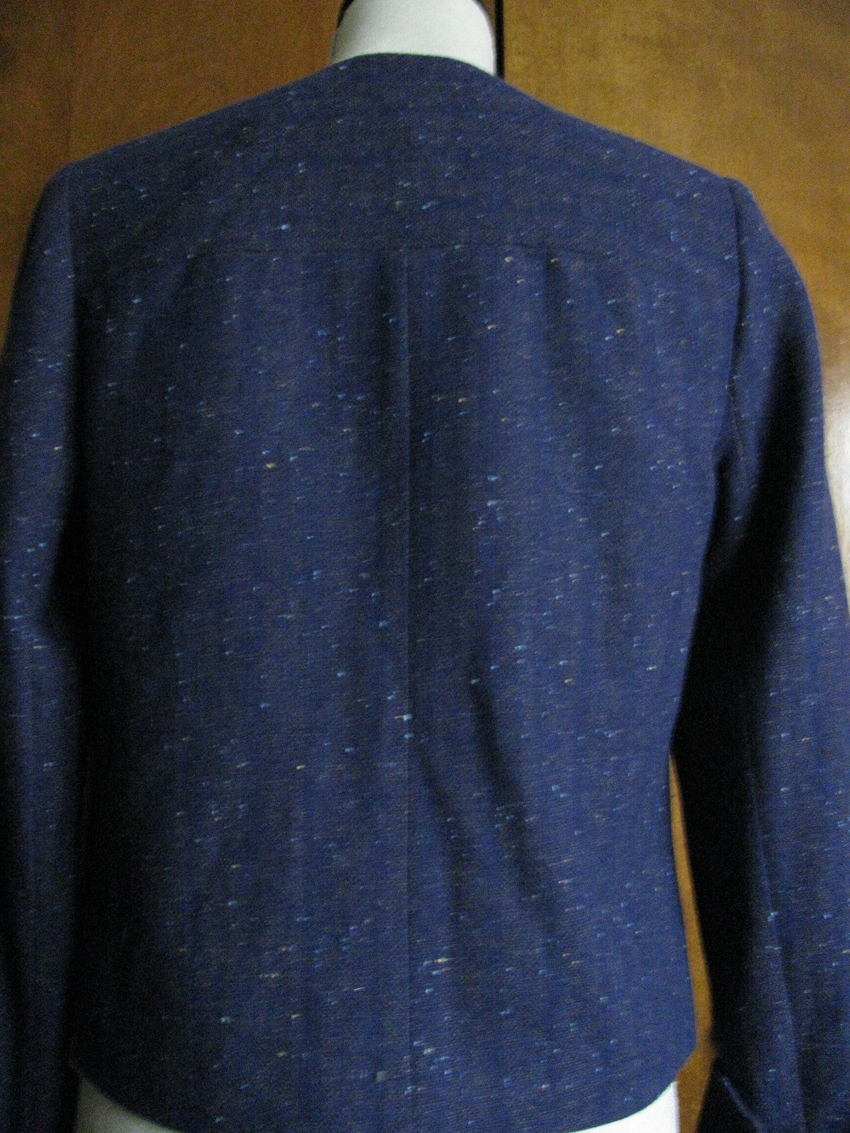 Gap women's purple wool blends elegant lined blazer New