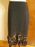 Forwear women's brown stylish lined skirt size 8