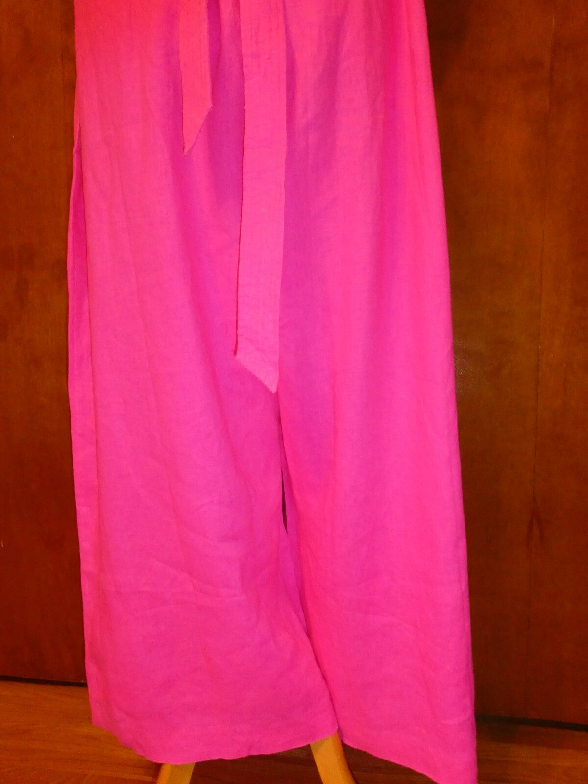 J. CREW Women's Pink Linen Jumpsuit 22