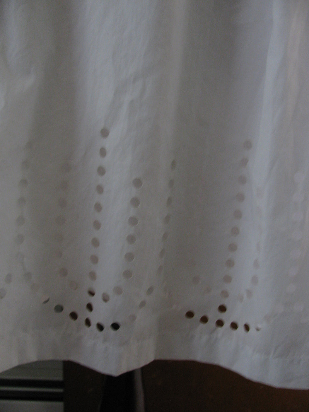 Gap women's white pleated detailed lined cotton dress size 2 