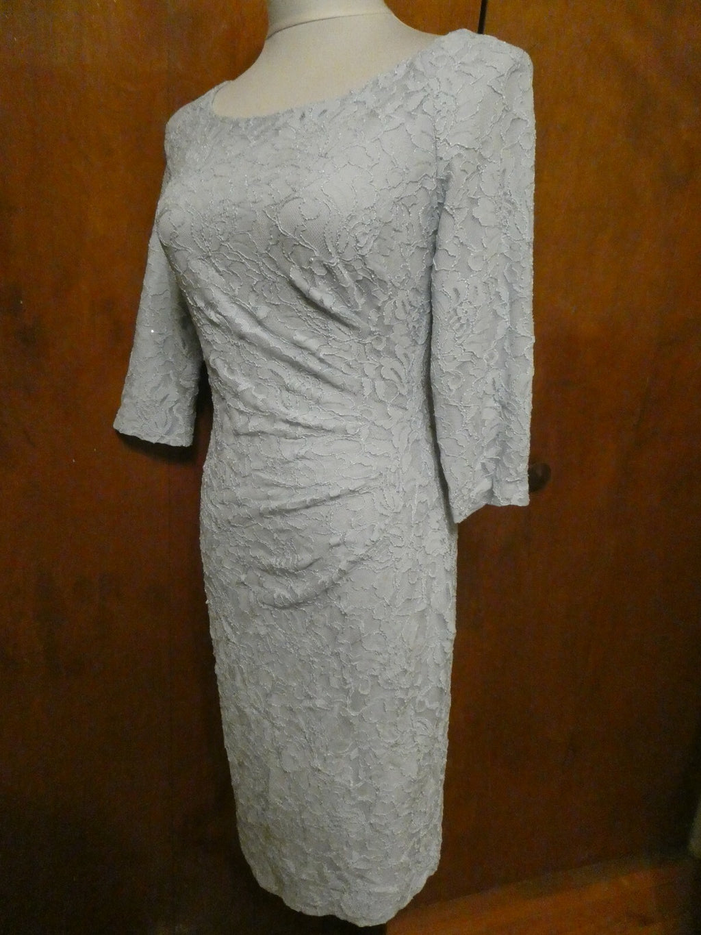 Ralph Lauren women's light blue evening dress 