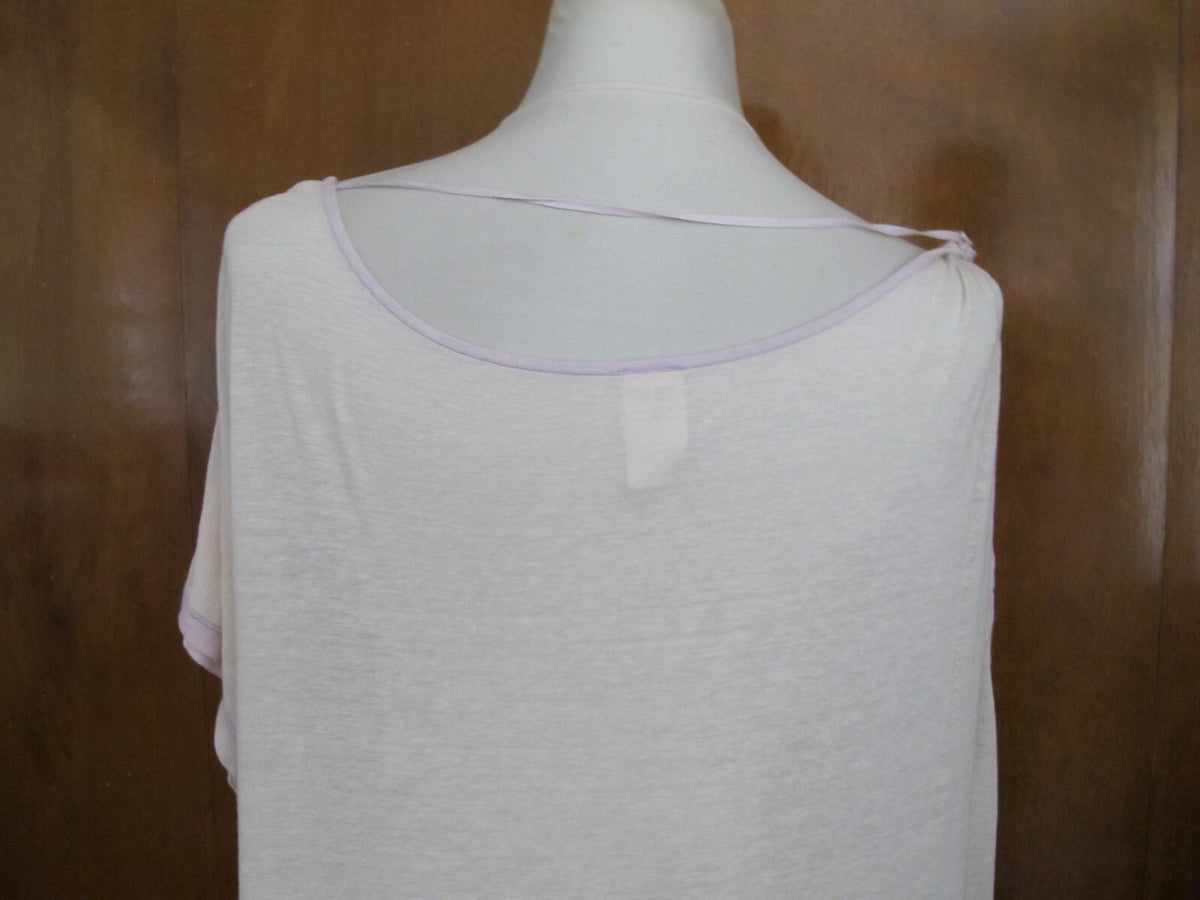 Free People Women’s One Shoulder Lavender Long Top 