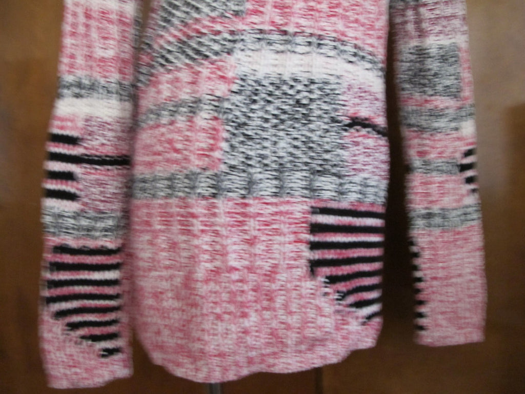 Anthropologie Sparrow Womens Multi Color Turtleneck Sweater Small 