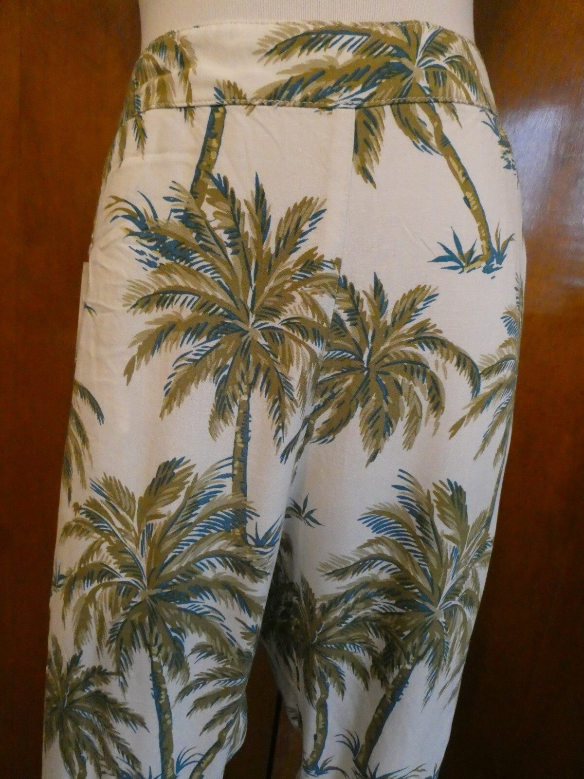 Denim Supply Ralph Lauren Women’s Beach Palms Jogger Pants XL