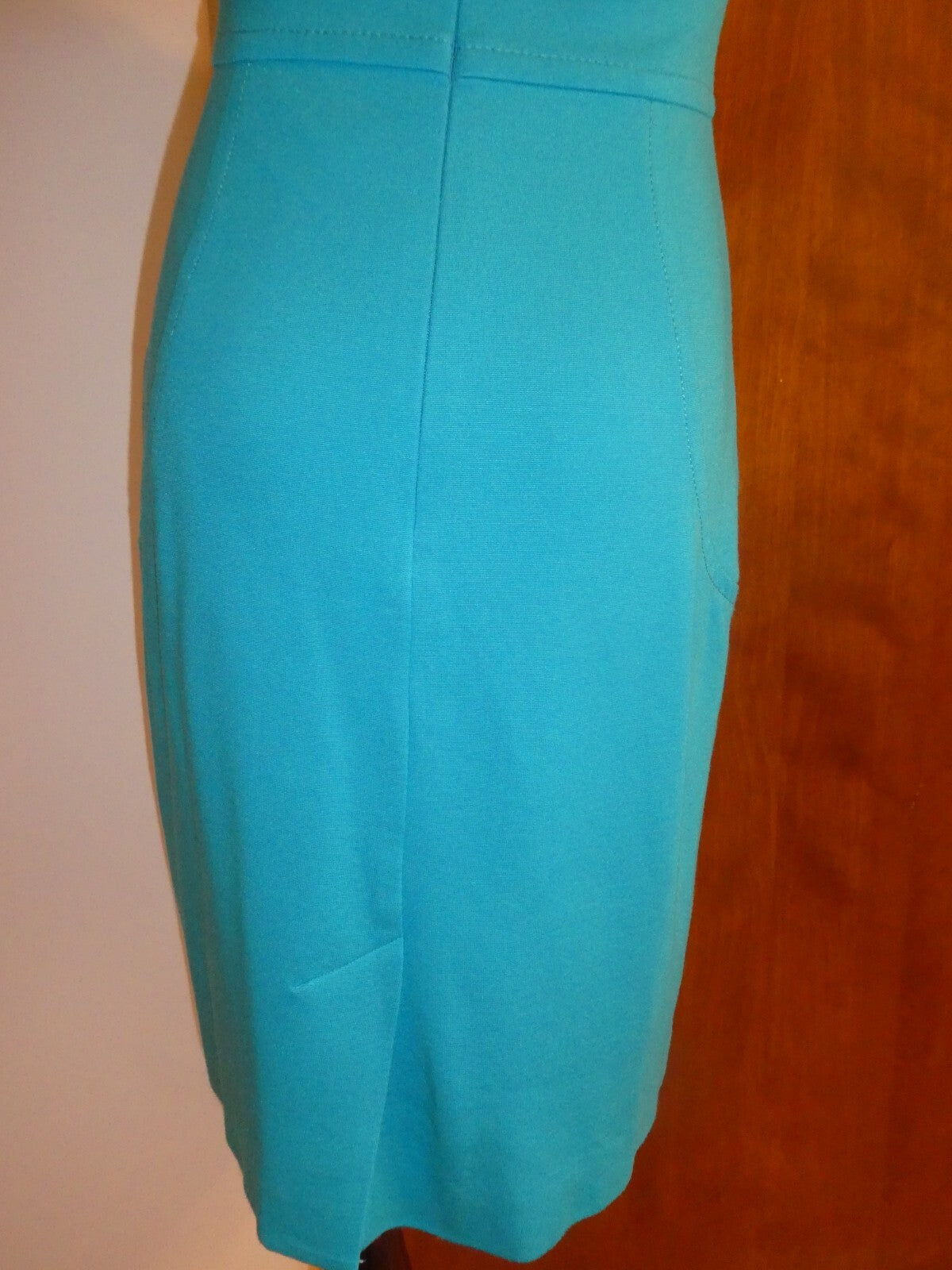 Trina Turk Women Lined Turquoise Teal Gorgeous Dress Size 2