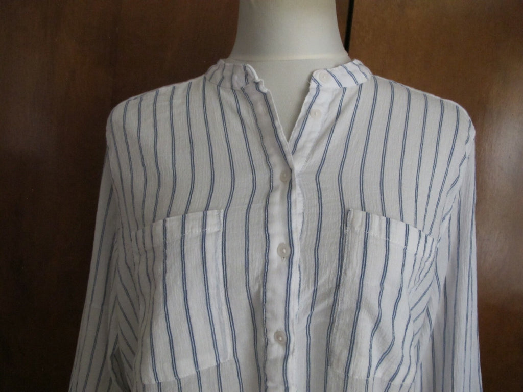 Label Of Graded Goods women's stylish striped soft cotton top size US 12