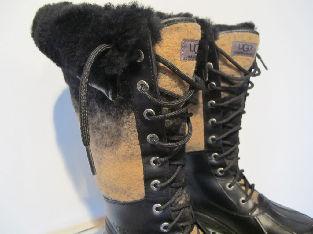UGG Australia women’s brown black waterproof New boots 