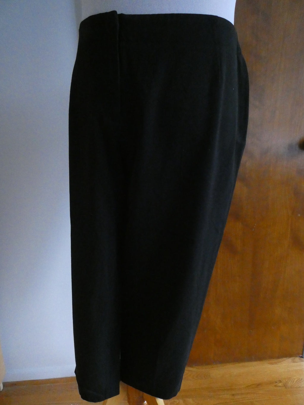Talbots Black Cropped Dress Pants Size 18W