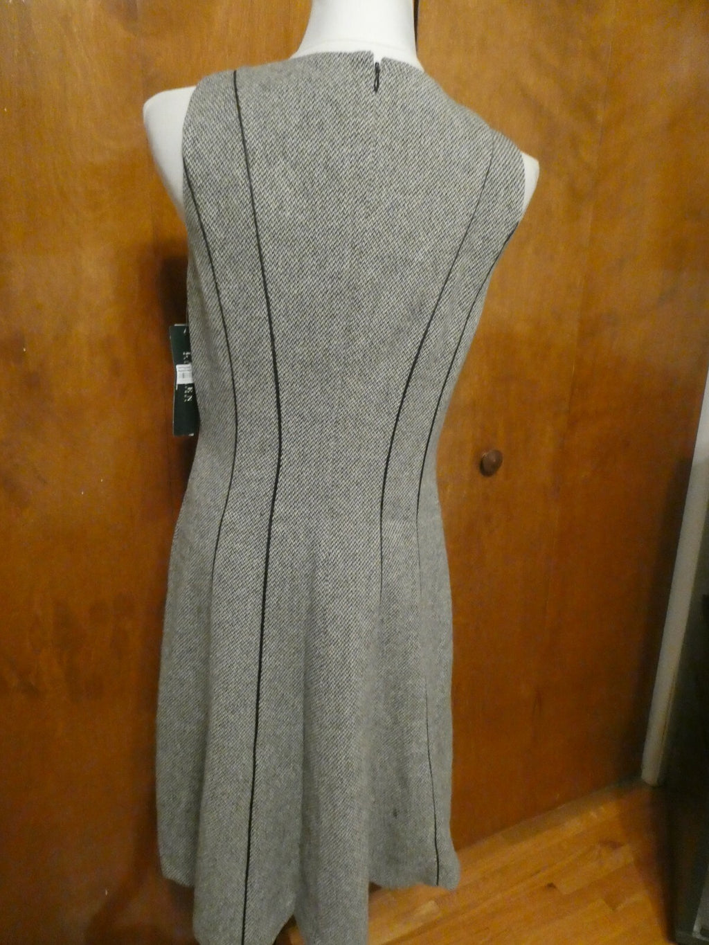 Ralph Lauren women's black/cream A-line dress size 10,12