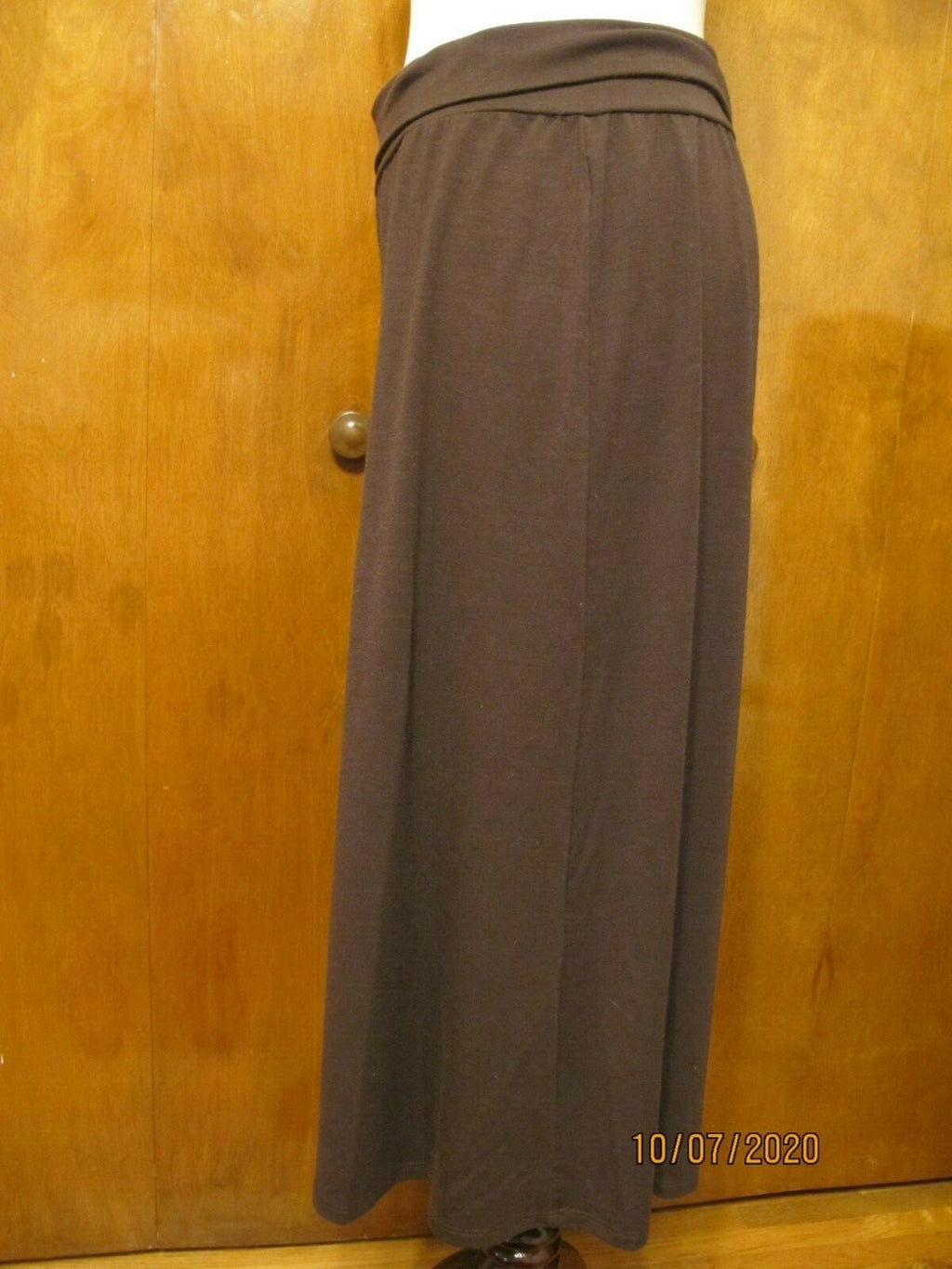 Sunny Leigh Women Brown Casual Pants Large