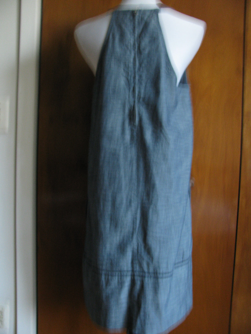 Gap women's gray cotton lined dress New