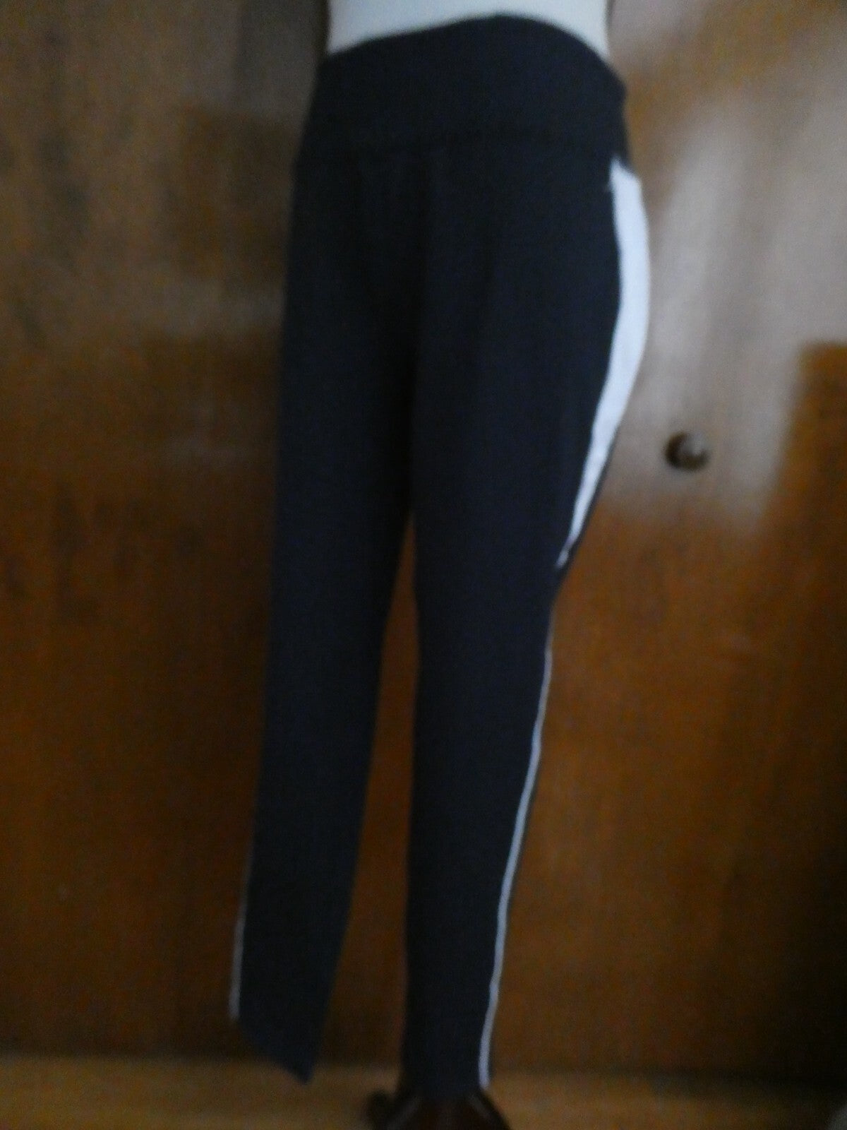 L-RL Lauren Ralph Lauren women's athletica stretch jogger navy size Large