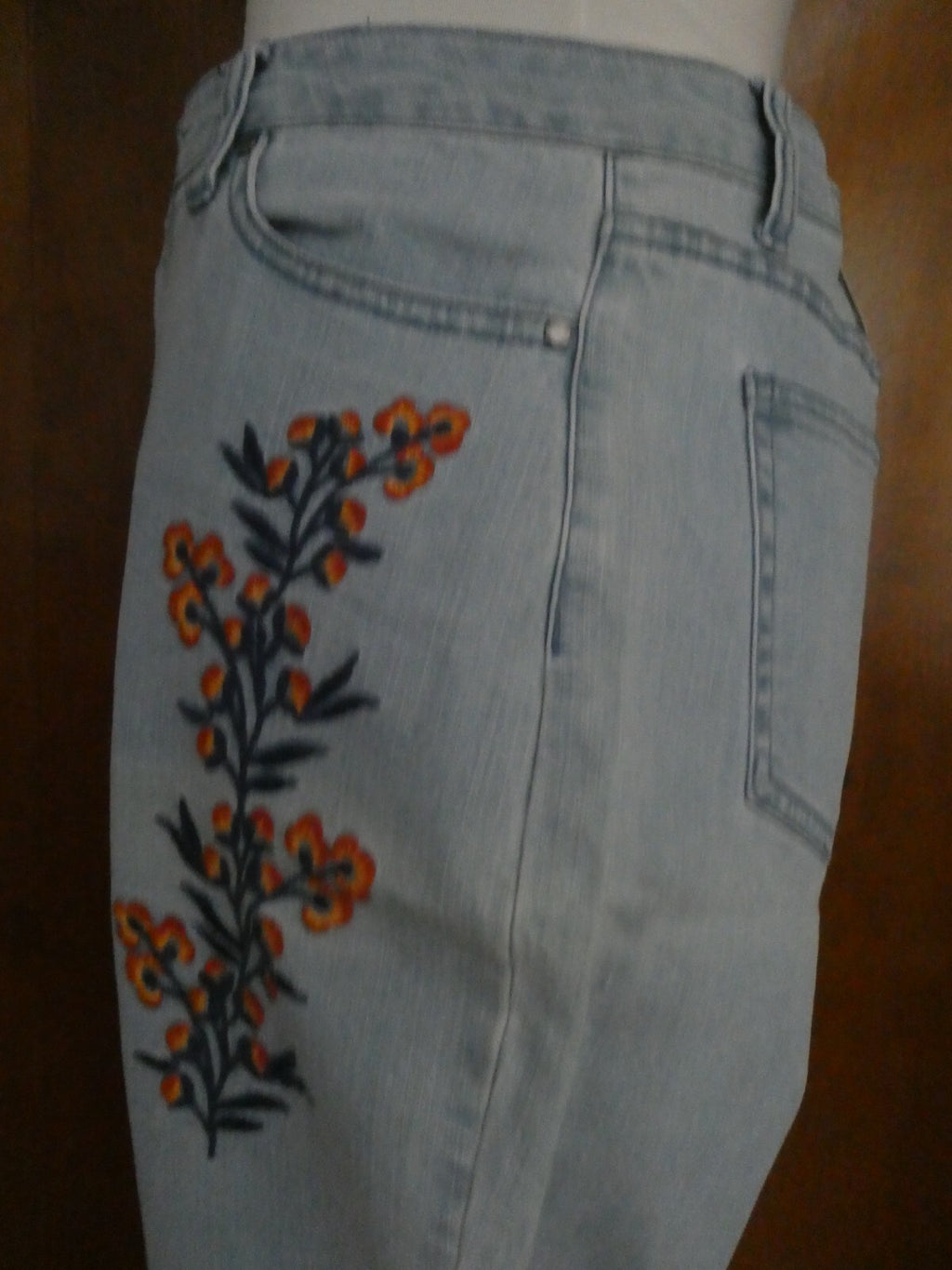 High Line Women's Jean Pants blue size 12 Regular New