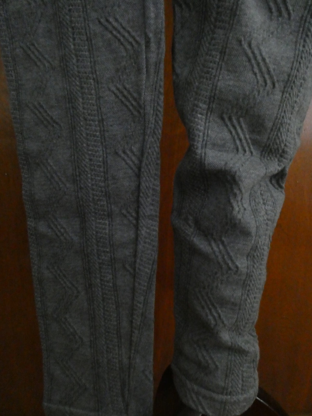 Prince of Thieves Women's Gray Cotton Blend Tight