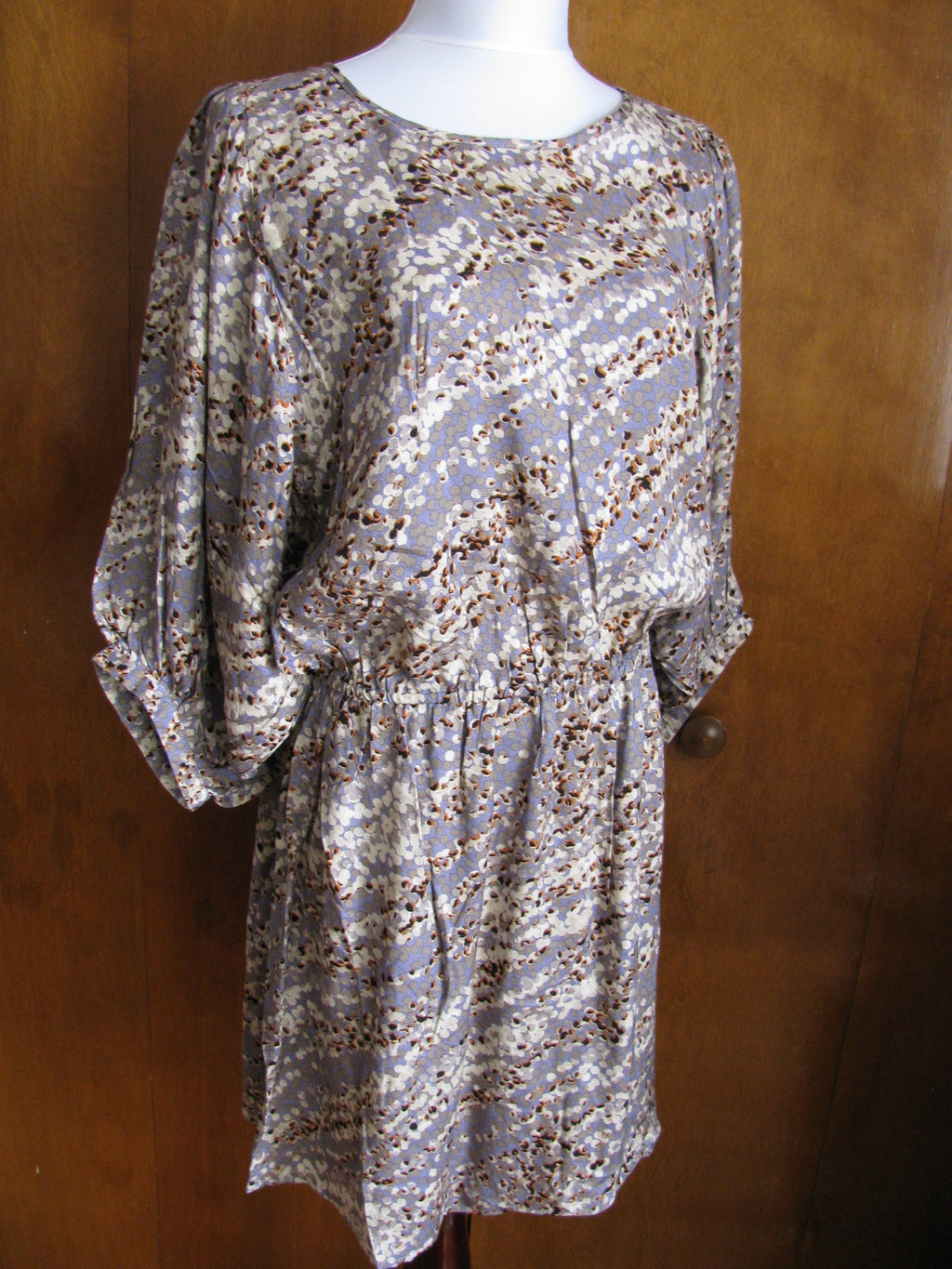 Pipa & Teegan women's soft viscose mufti colored 3/4 sleeves dress 10