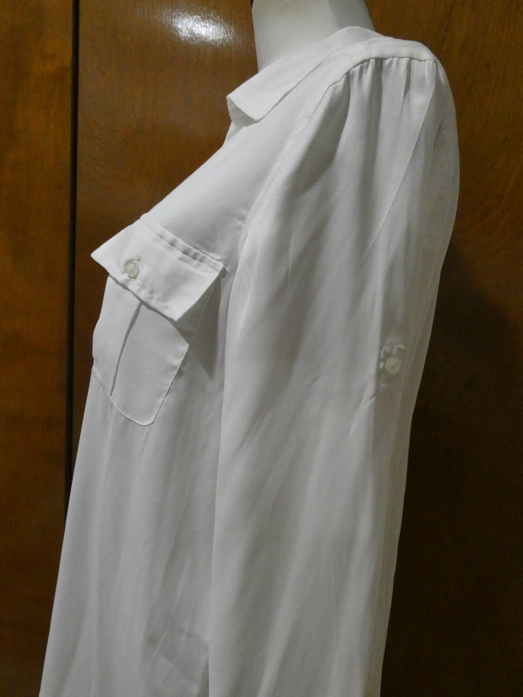 Calvin Klein Jeans women’s white stylish soft tunic top size Medium