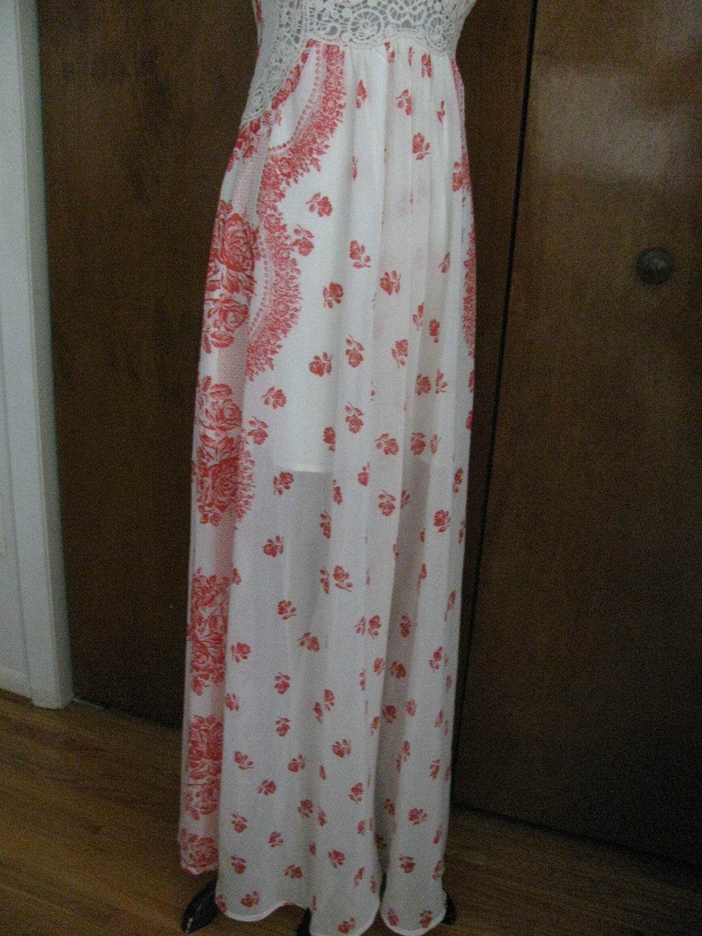 Free People women’s magnolia gorgeous lined maxi dress size 2 New