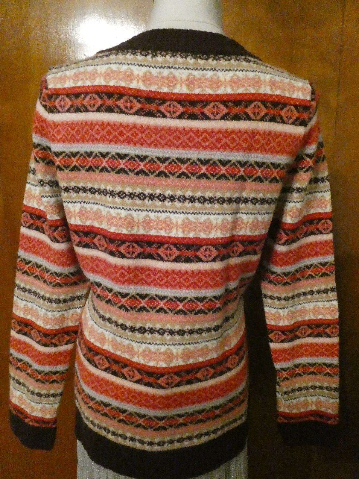New York&Company women's multicolor long sleeves sweater size Medium preowned