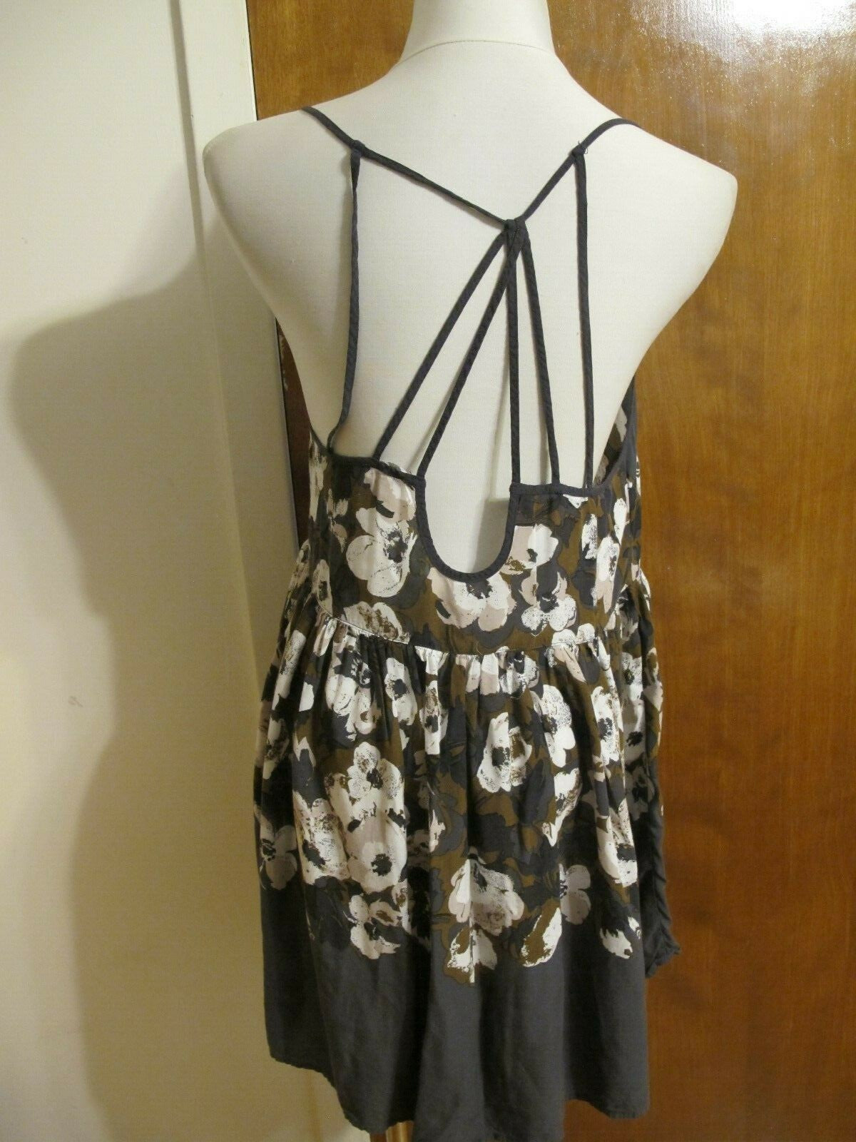 Intimately Free People Women's Multi Color Rayon Mini Dress Size Medium  