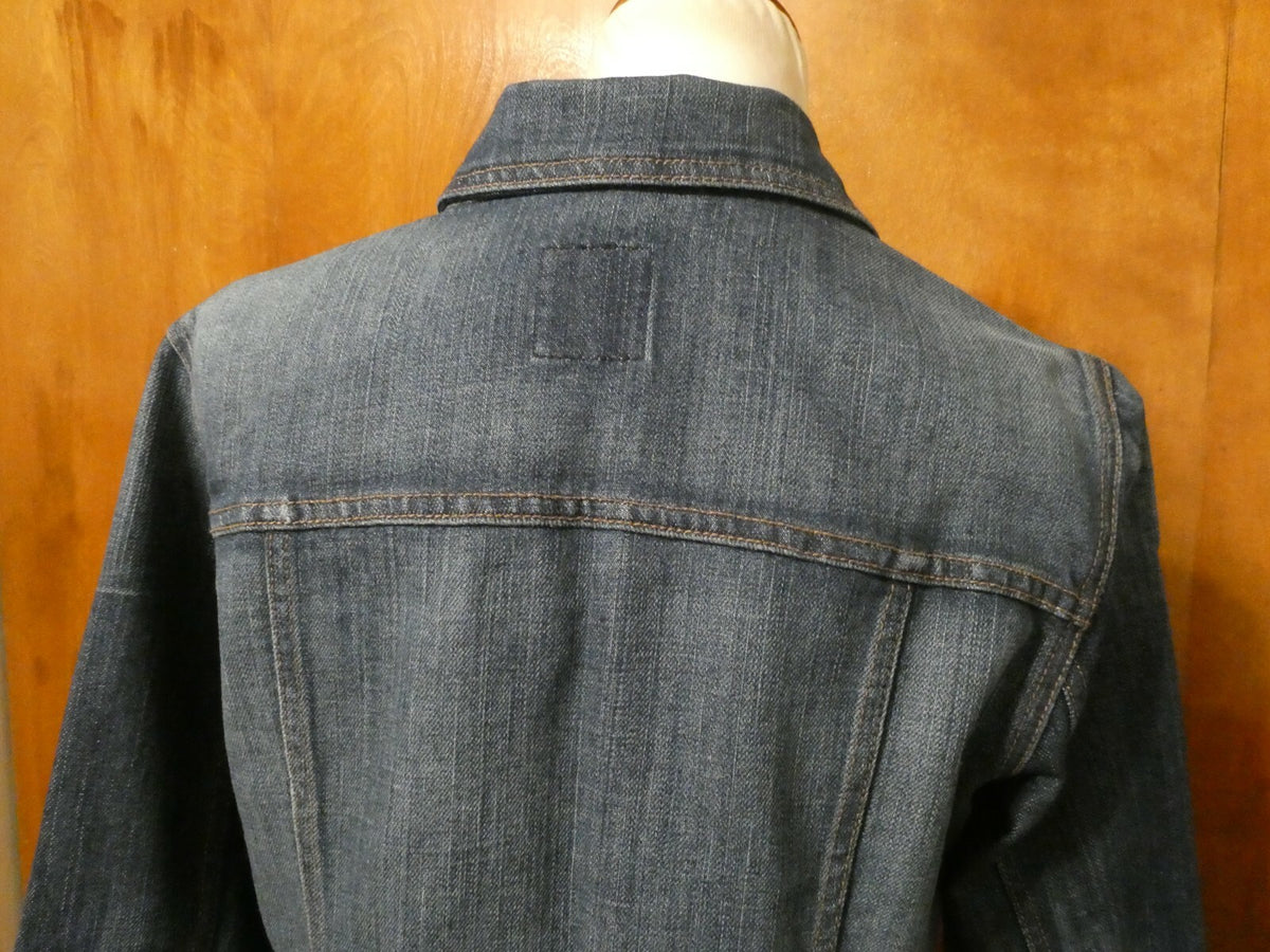 Old Navy women's soft blue jean jacket Large
