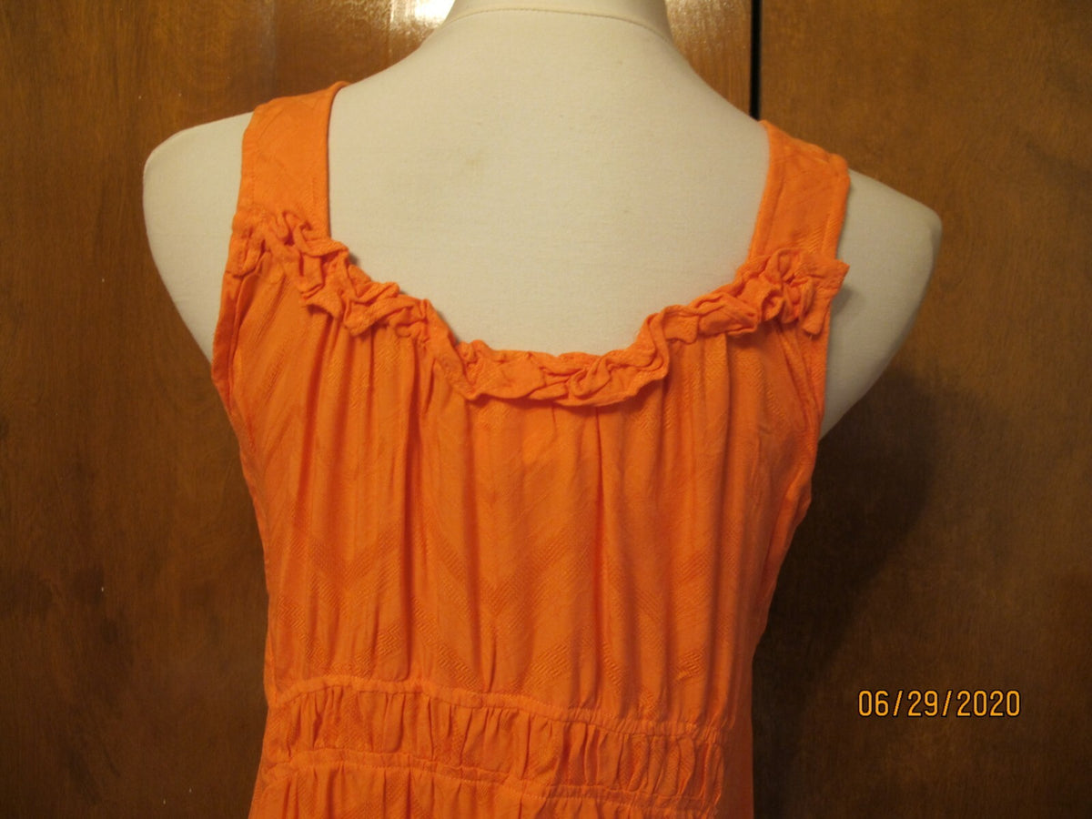 Anthropologie Maeve  Women's Coral Rayon Top 
