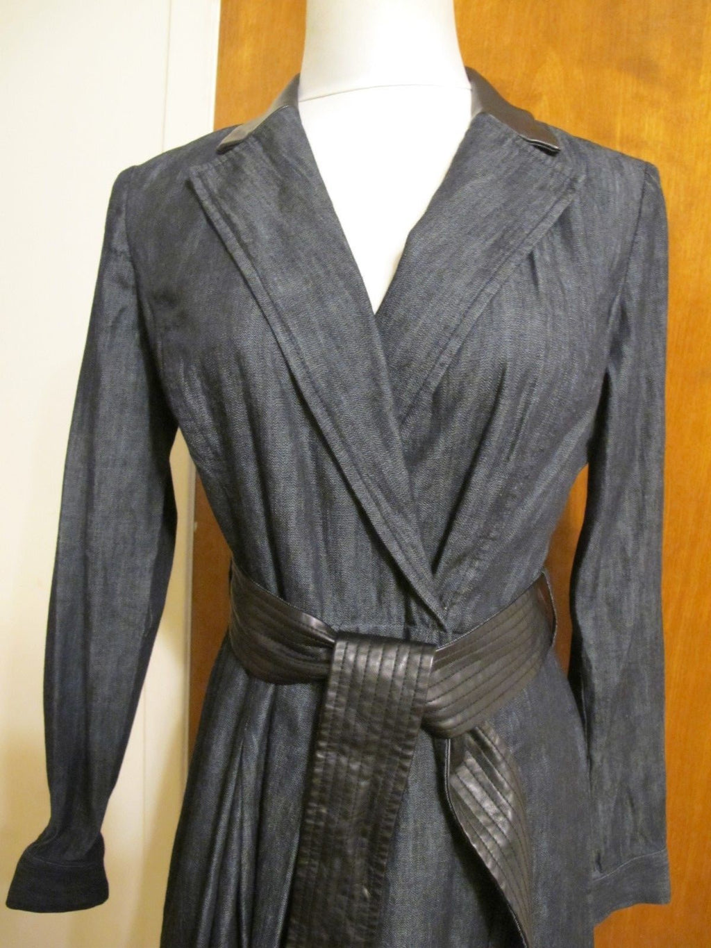 Lauren Ralph Lauren women’s blue denim cotton stylish dress NWT 8P
