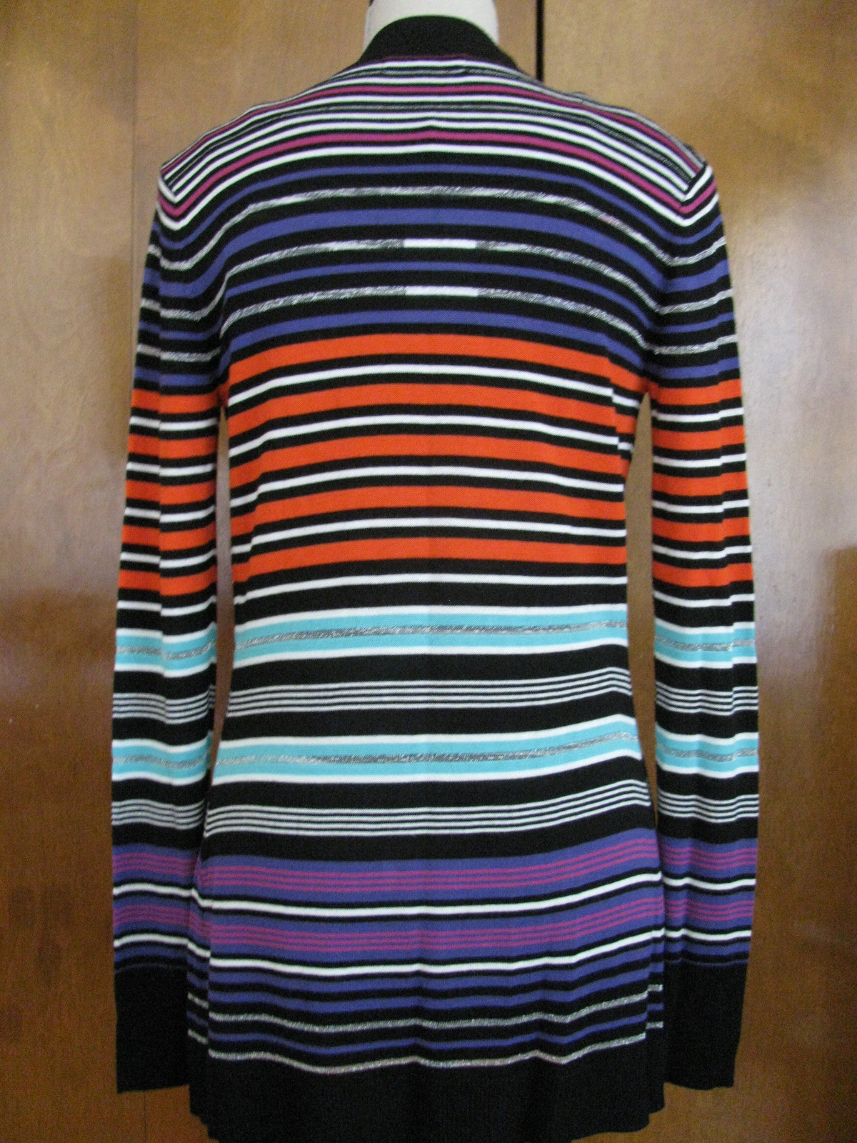 Calvin Klein women's multicolored lurex rayon cardigan 2 pcs set Size Xsmall New