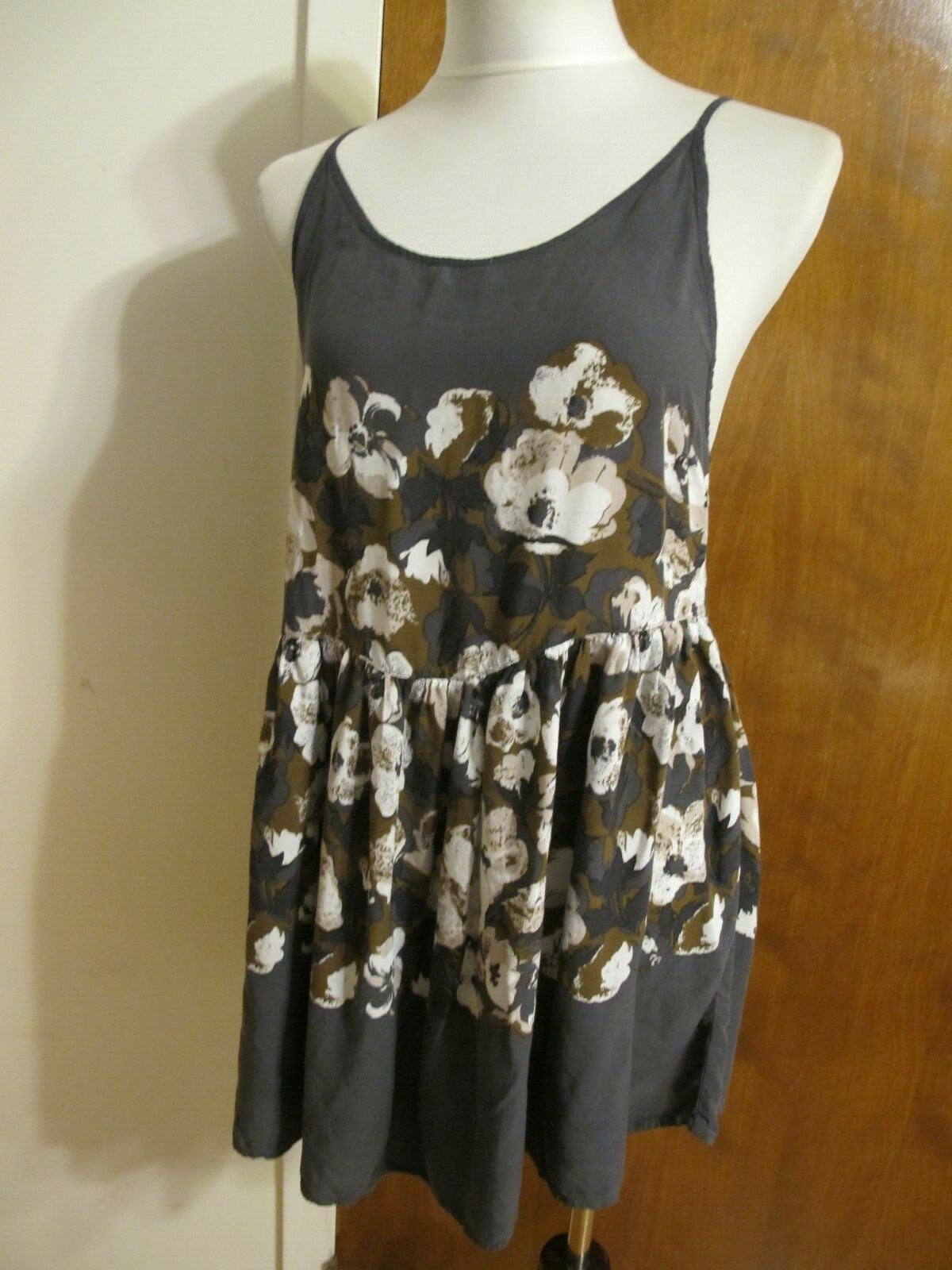 Intimately Free People Women's Multi Color Rayon Mini Dress Size Medium  