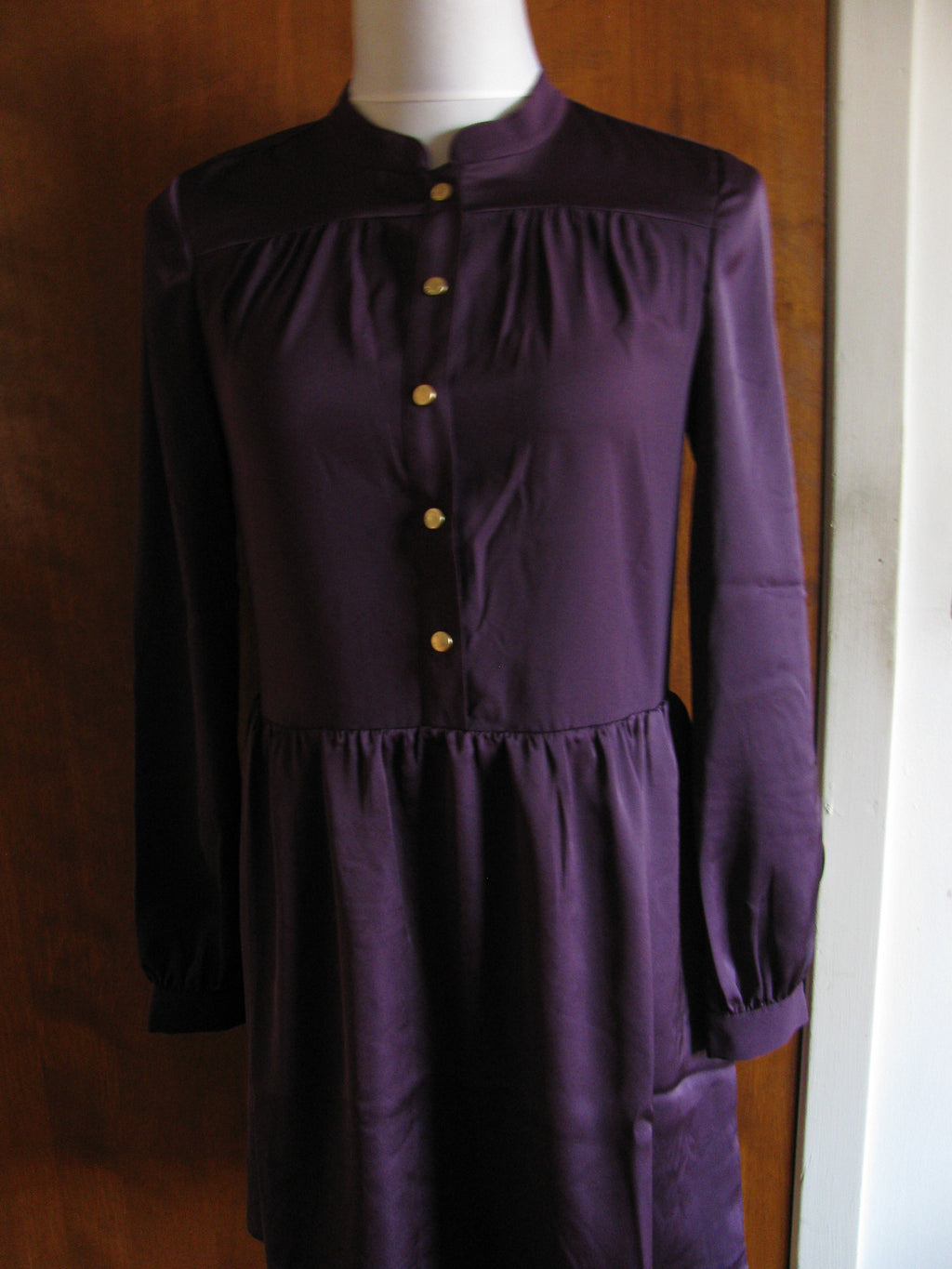 Juicy Couture LA women's blackberry shirt lined dress New Size 2, 4