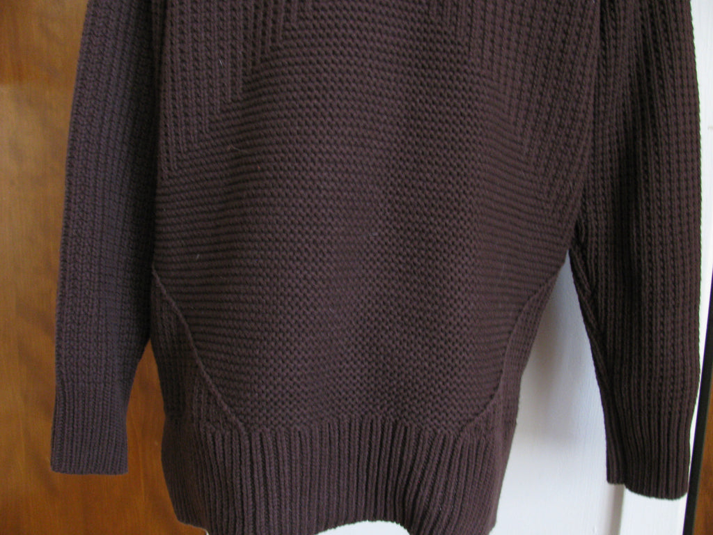 Michael Kors Women’s Brown Detachable Cowlneck Sweater New