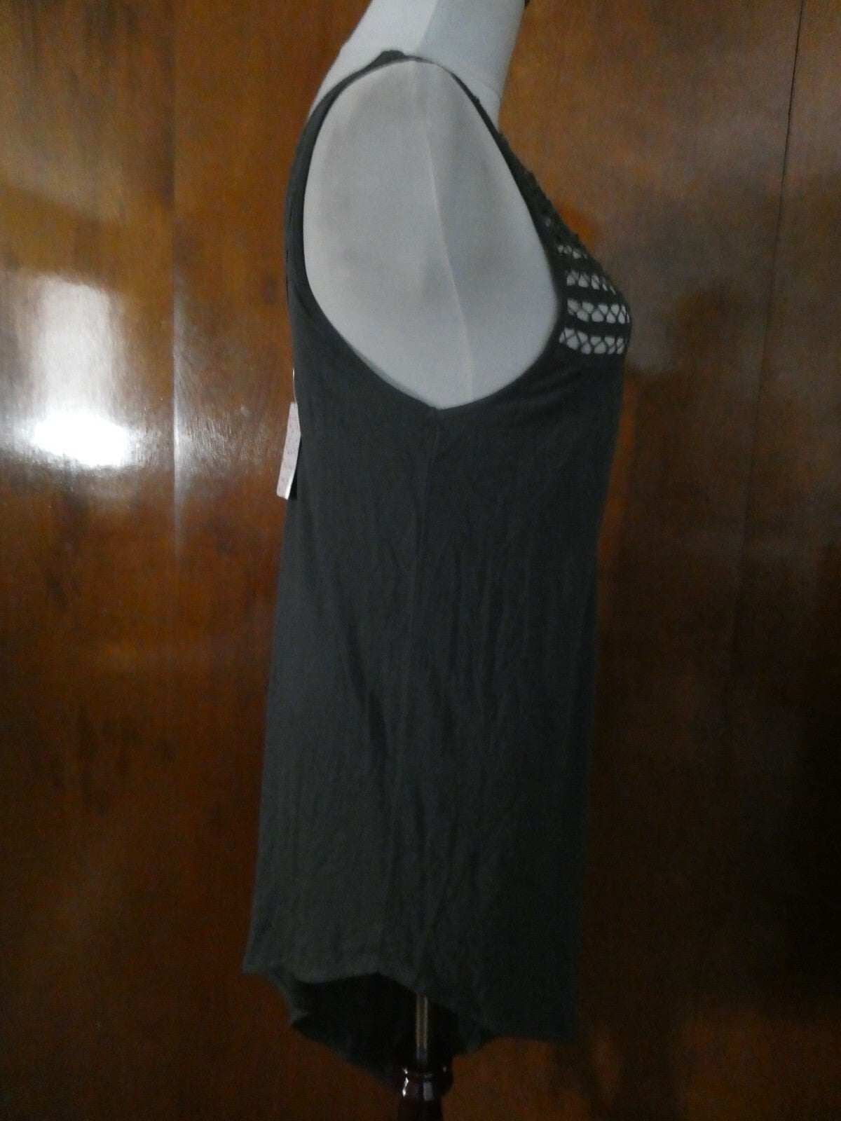Free People Women’s Asymmetric Deep Teal Sleeveless Dress XS 