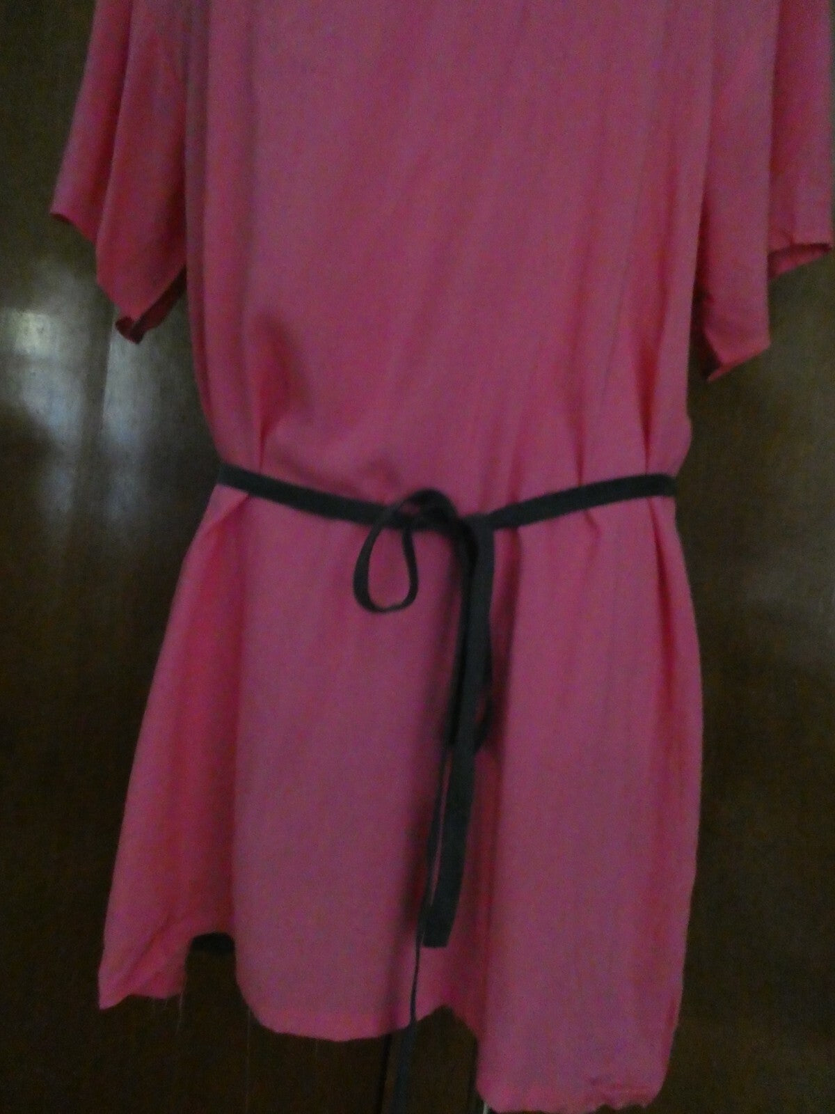 Ella Moss women’s pink/gray stylish soft cotton/modal long top size Medium