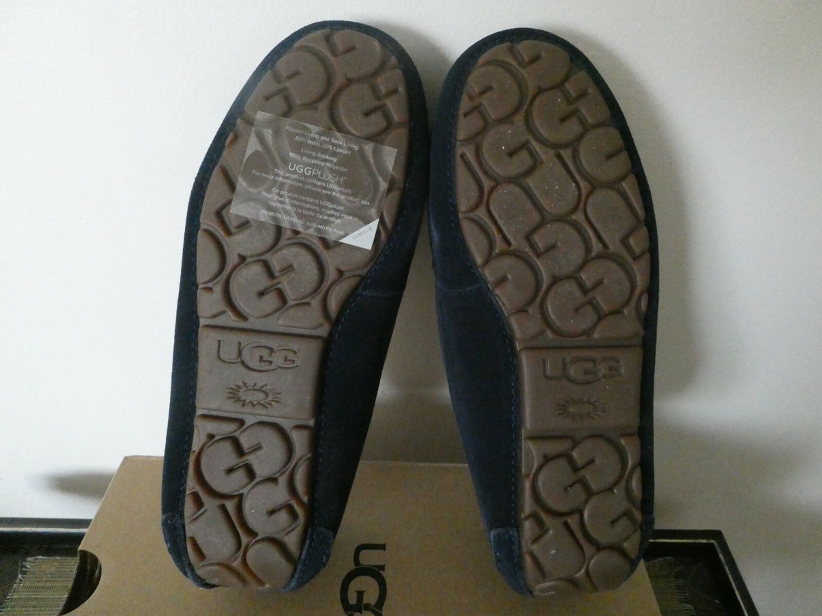 UGG Litney Women’s Suede Navy Slipper For Outdoor/Indoor Use US 5 Style# 1116030