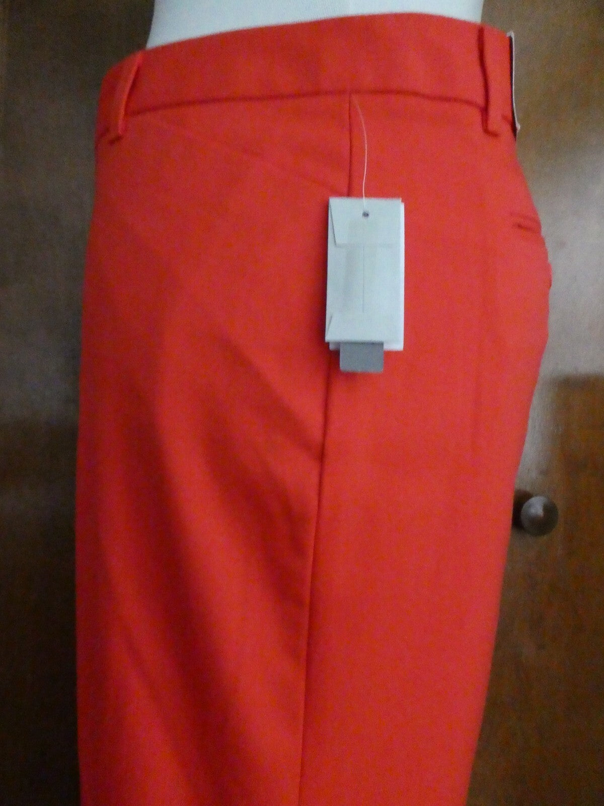 Gap Women's Slim Cropped Pants Red Size 14(fits size 12)