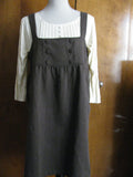 Juicy Couture women's brown grant fleece dress Large